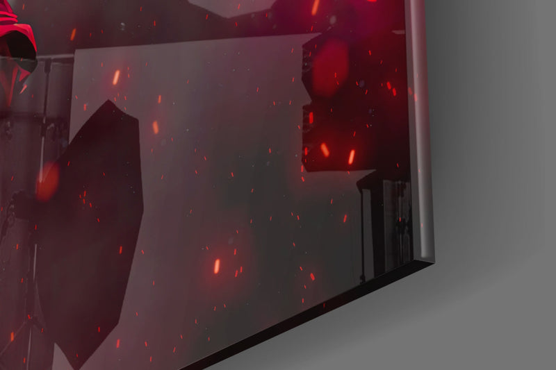 Fire Fighter Glass Art  || Designer Collection