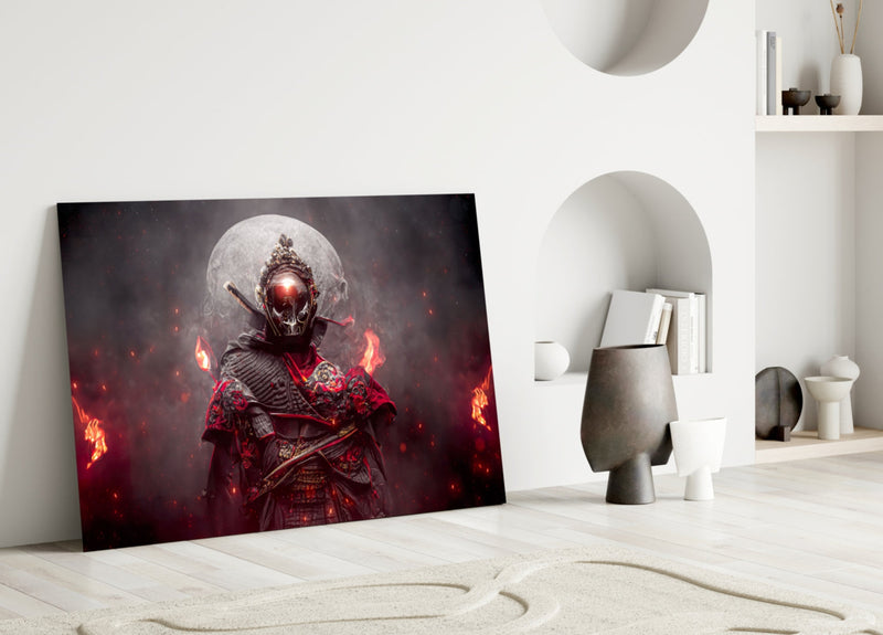 Fire Fighter Glass Art  || Designer Collection