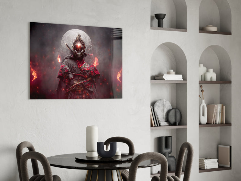 Fire Fighter Glass Art  || Designer Collection