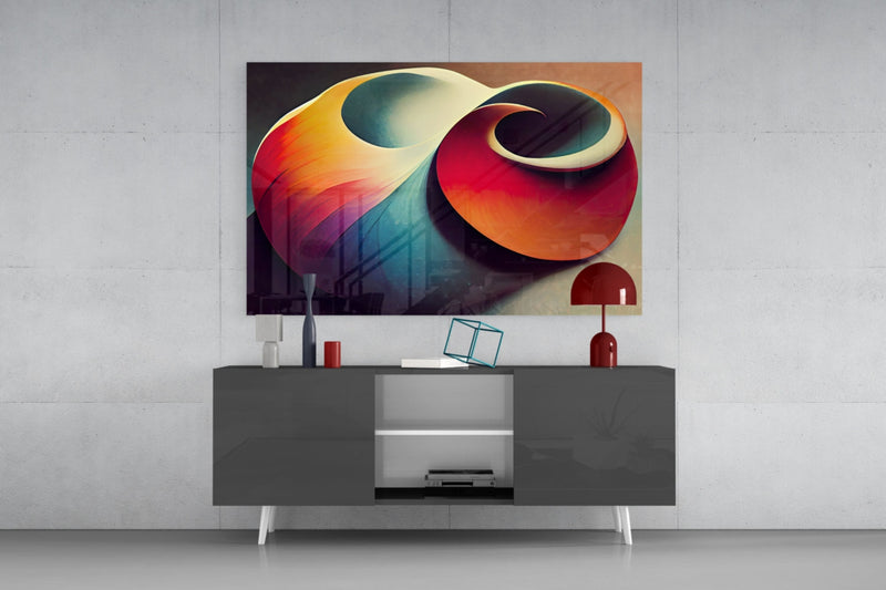 The Shell Glass Art || Designer Collection