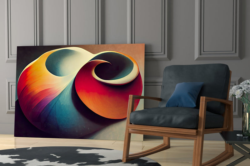 The Shell Glass Art || Designer Collection