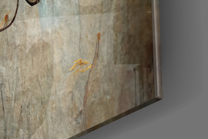 Timeless Flowers Glass Art  || Designer Collection