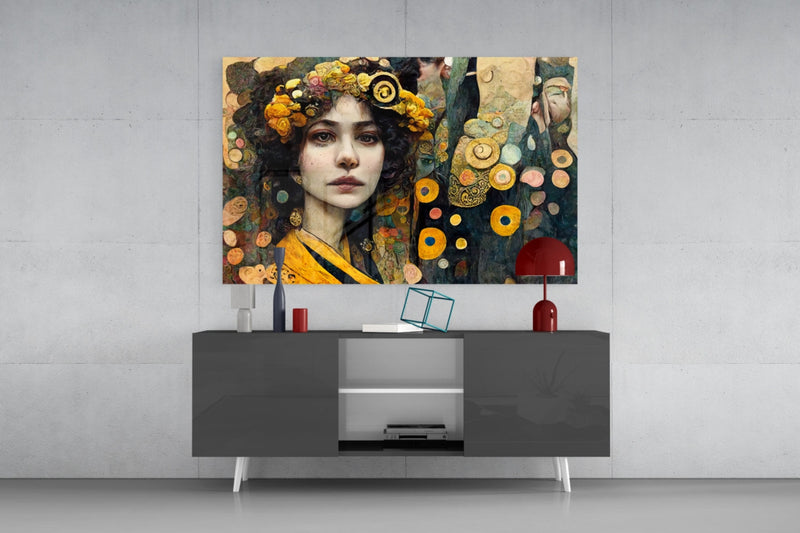 The Stance Glass Wall Art || Designer Collection