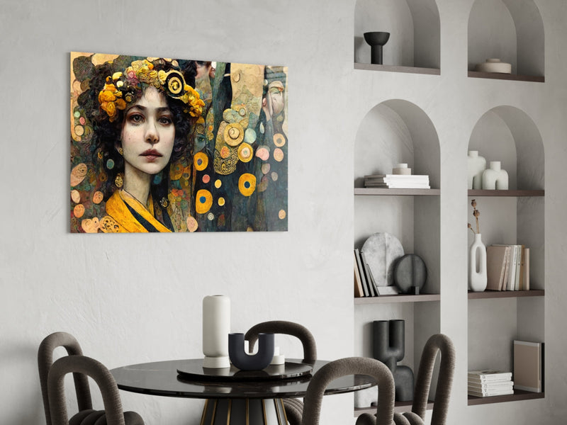 The Stance Glass Wall Art || Designer Collection