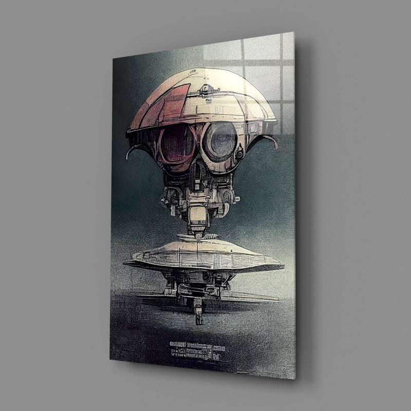 The Arrival Glass Wall Art || Designer Collection