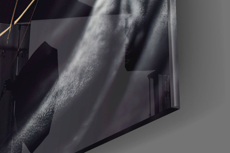 Peace Fighter Glass Art  || Designer Collection