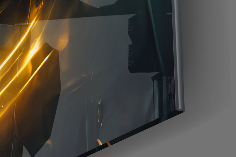 Back to the Space Glass Art  || Designer Collection