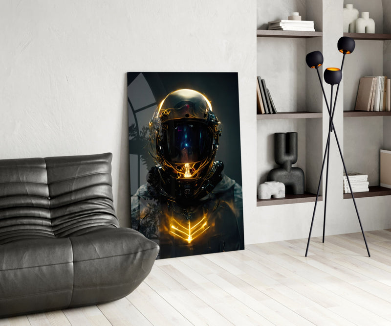 Back to the Space Glass Art  || Designer Collection