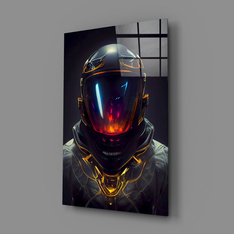 Back to the Space Glass Art  || Designer Collection