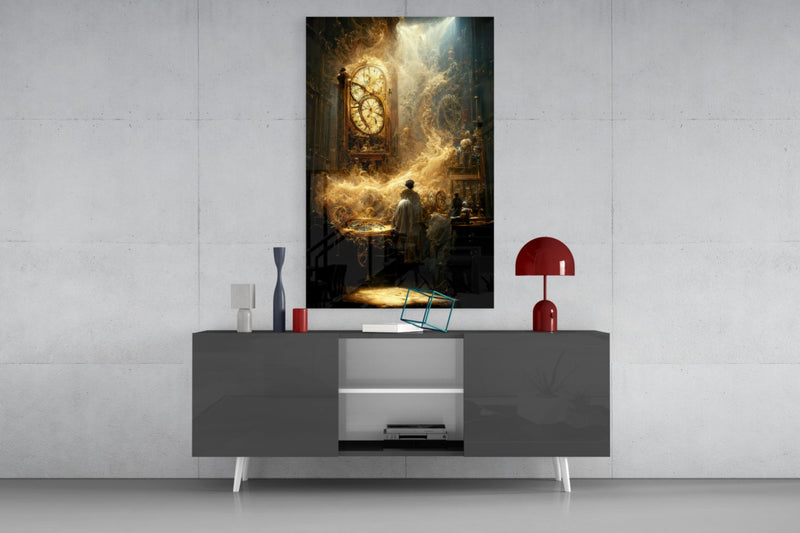 Time Flow Glass Art  || Designer Collection