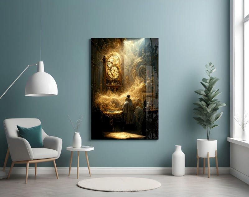 Time Flow Glass Art  || Designer Collection