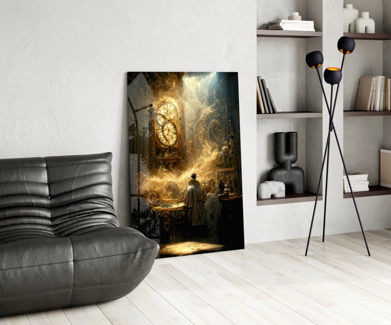 Time Flow Glass Art  || Designer Collection