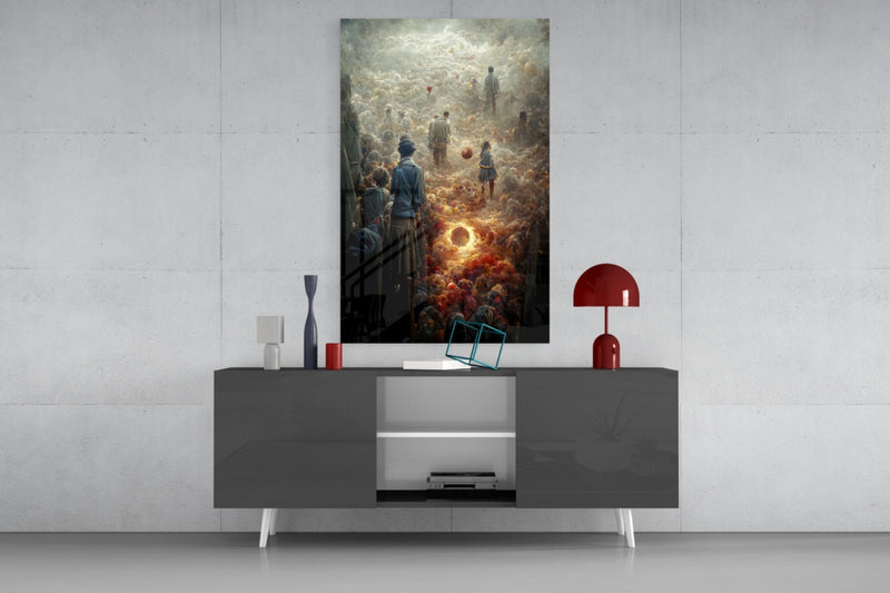 Abandonment Glass Art  || Designer Collection