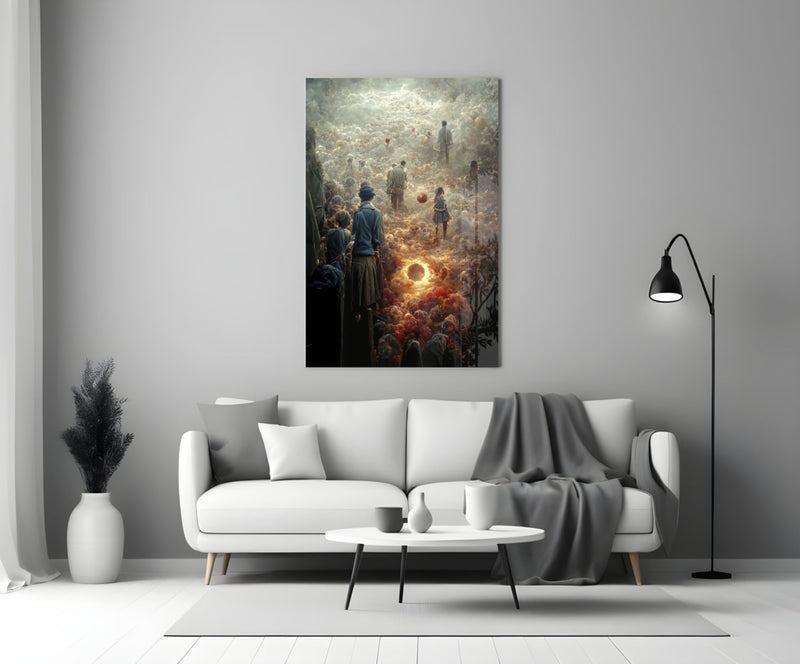 Abandonment Glass Art  || Designer Collection