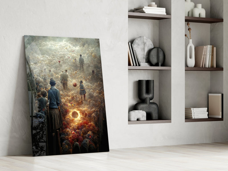 Abandonment Glass Art  || Designer Collection