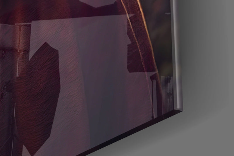 The Fox Glass Wall Art || Designer Collection