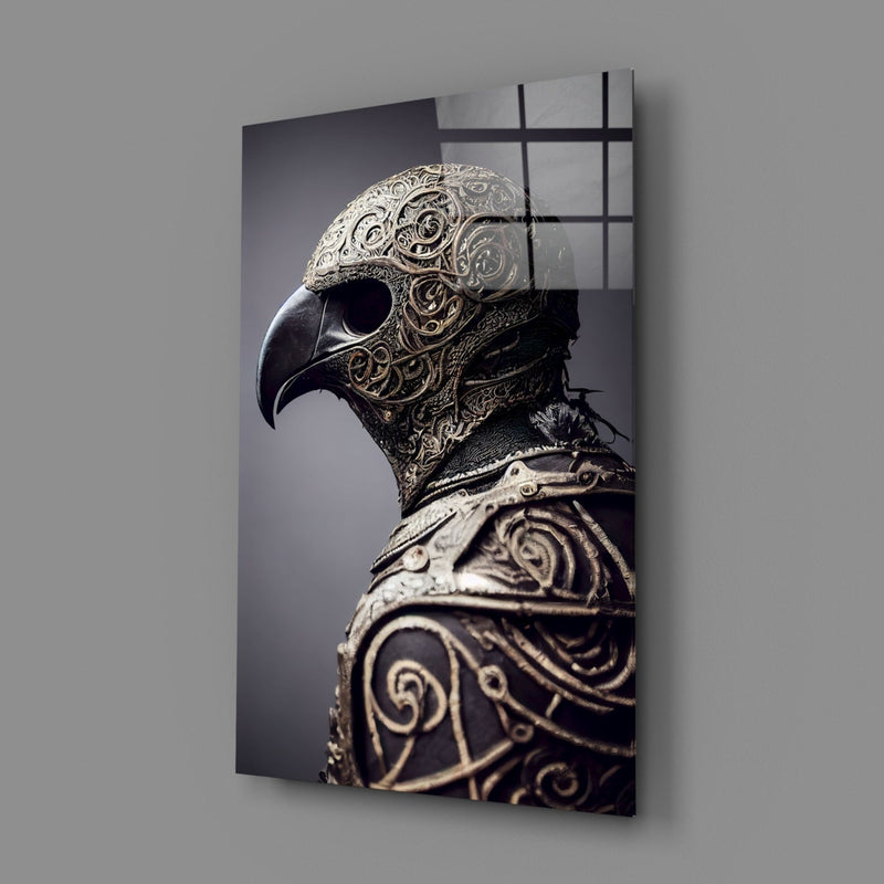 The Bird Glass Wall Art || Designer Collection