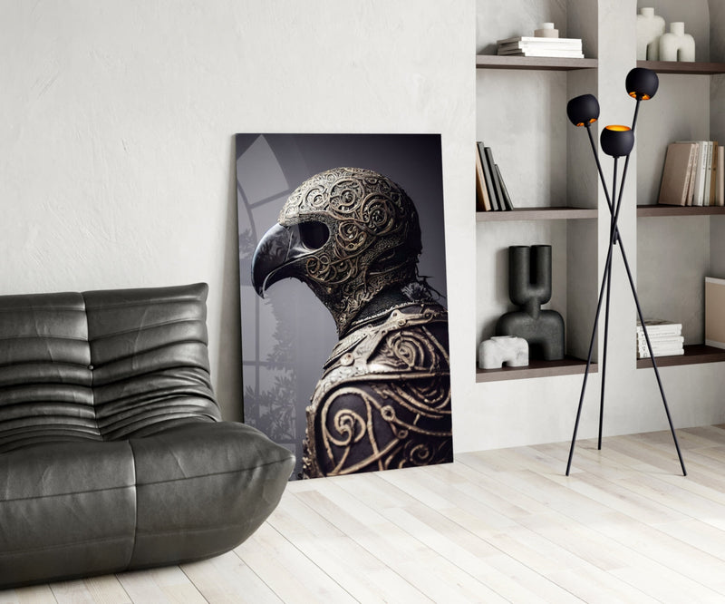 The Bird Glass Wall Art || Designer Collection