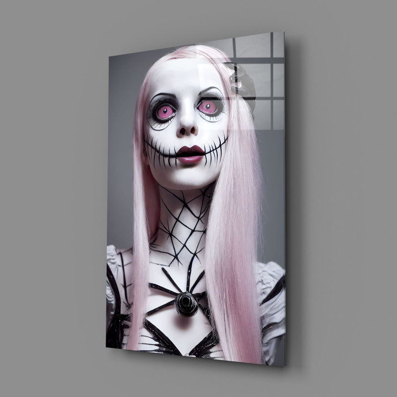 The Puppet Glass Wall Art  || Designer Collection