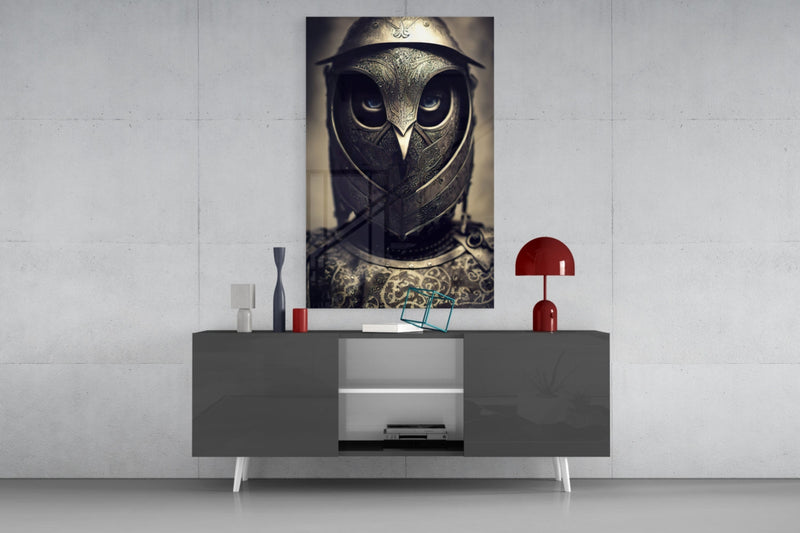 The Beak Glass Wall Art || Designer Collection