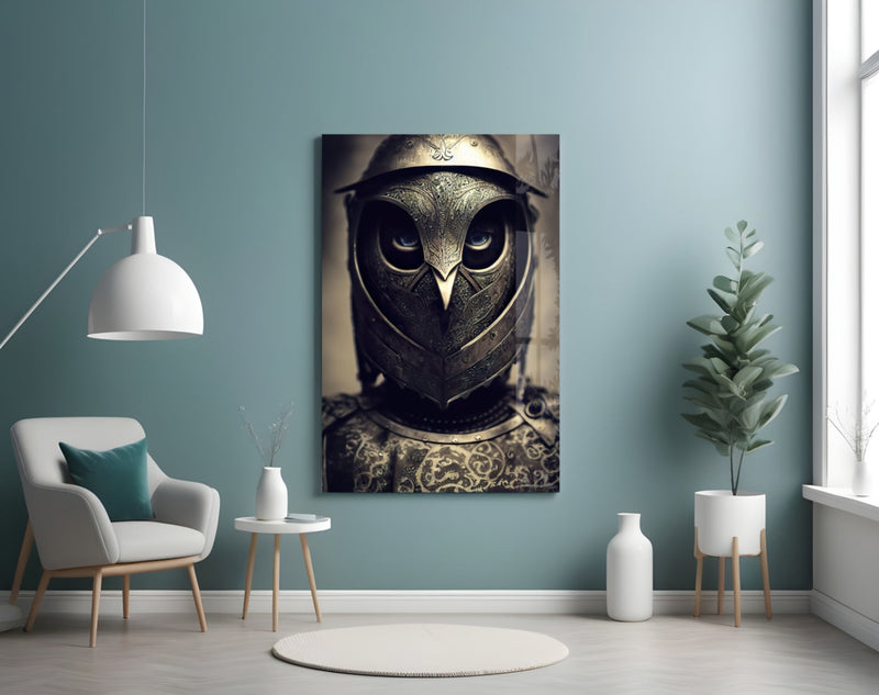 The Beak Glass Wall Art || Designer Collection