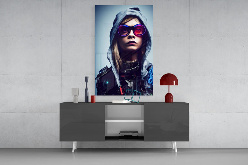 Survival Glass Wall Art || Designer Collection