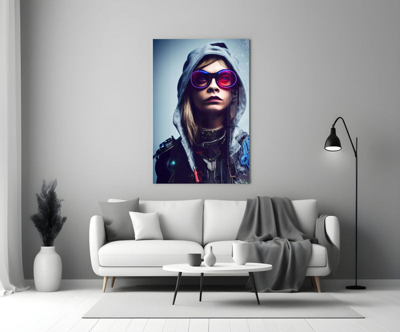 Survival Glass Wall Art || Designer Collection