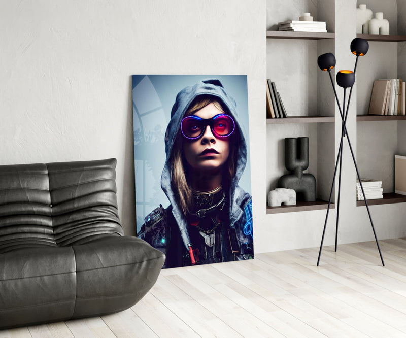 Survival Glass Wall Art || Designer Collection