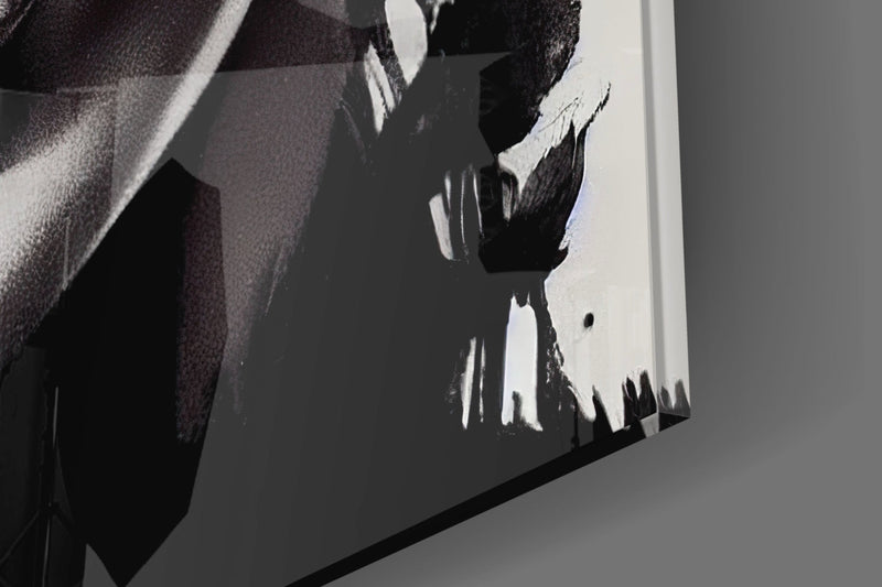 The Bellicose Glass Wall Art || Designer Collection