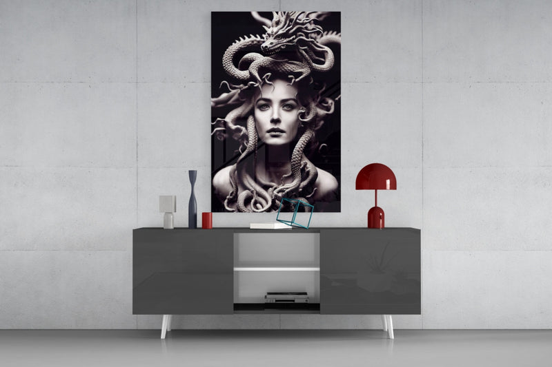 Medusa Glass Art  || Designer Collection