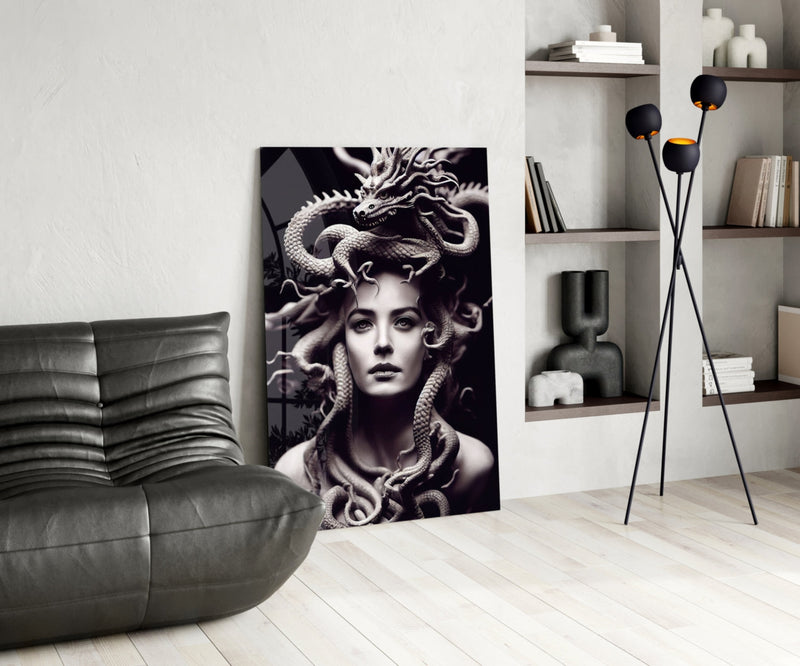 Medusa Glass Art  || Designer Collection