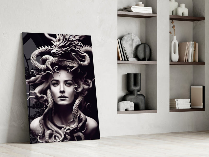 Medusa Glass Art  || Designer Collection