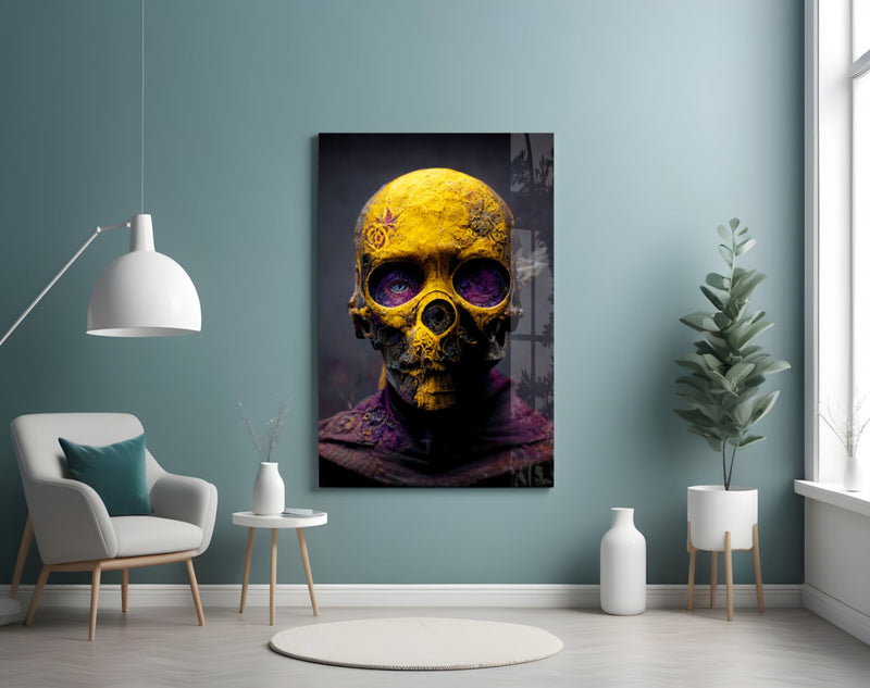 Skull Glass Art  || Designers Collection