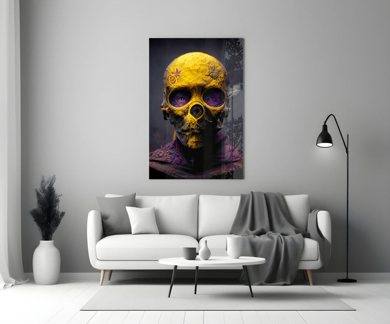 Skull Glass Art  || Designers Collection