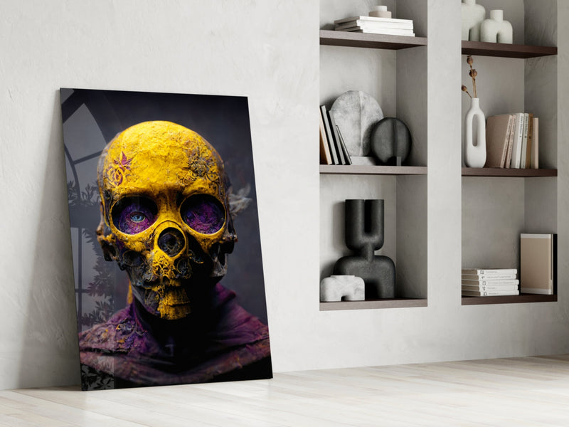 Skull Glass Art  || Designers Collection