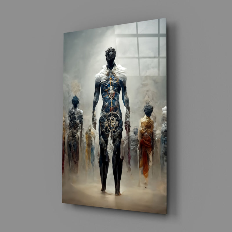 Fighters of the New Age Glass Art  || Designer Collection