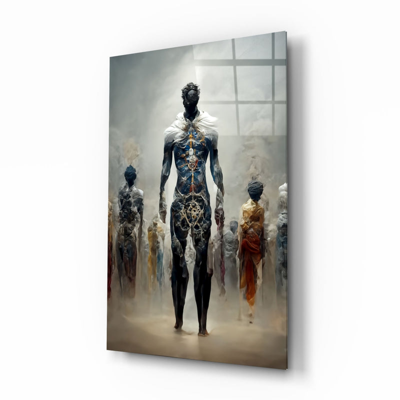 Fighters of the New Age Glass Art  || Designer Collection