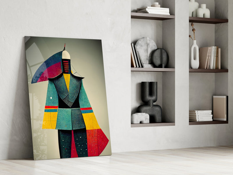 Colored Man Glass Art  || Designers Collection