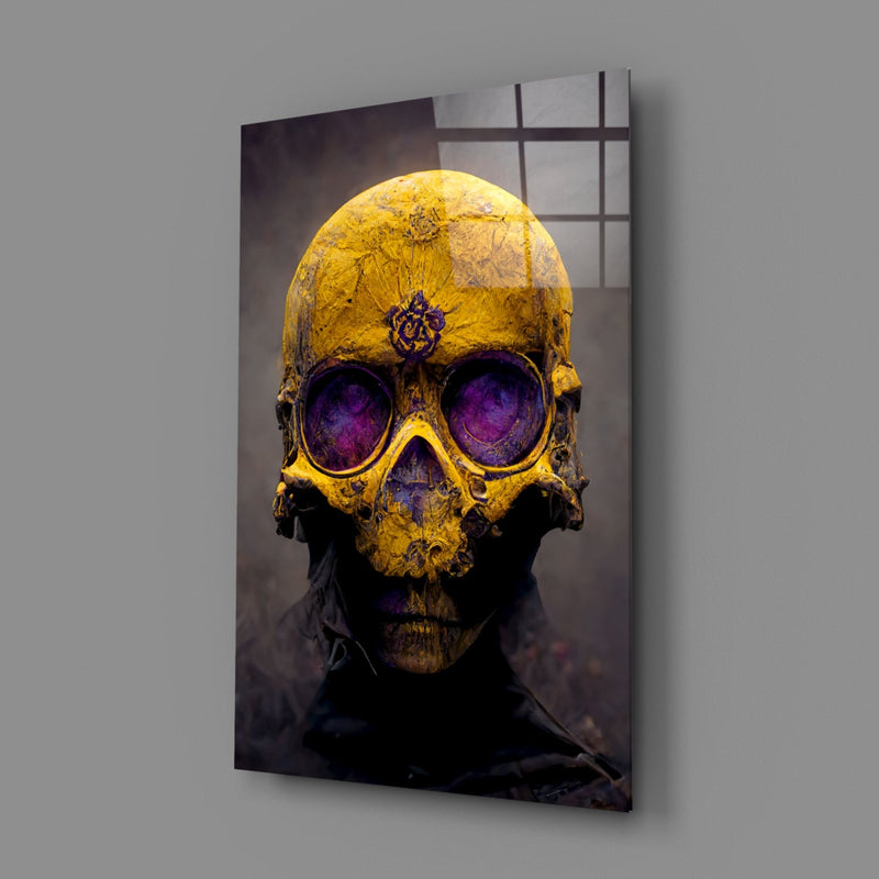 Skull Glass Art  || Designers Collection