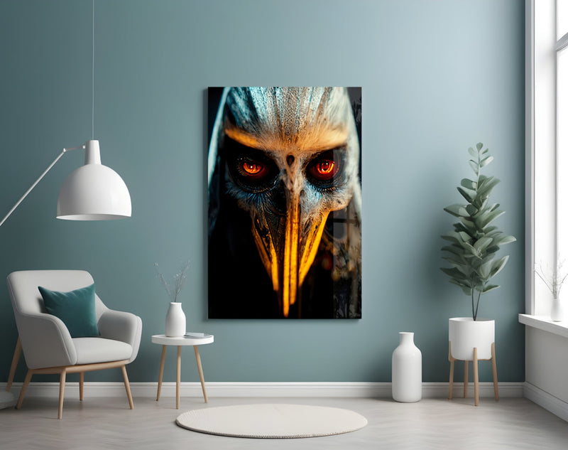 The Beak's Reveal Glass Wall Art || Designer Collection