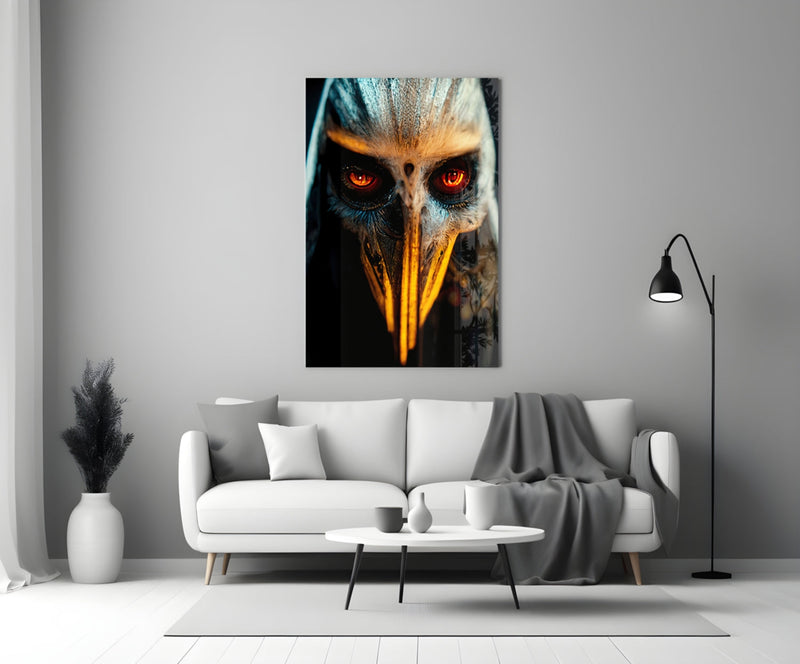 The Beak's Reveal Glass Wall Art || Designer Collection