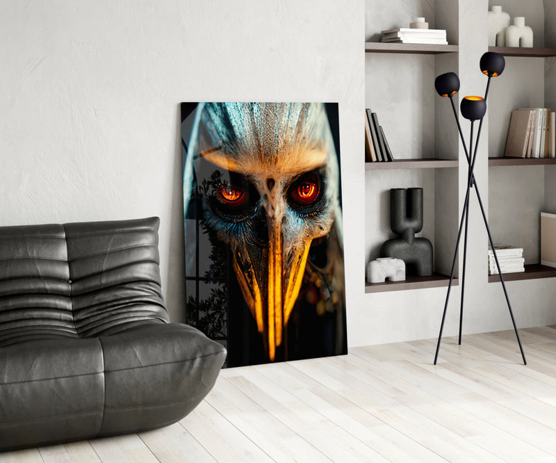 The Beak's Reveal Glass Wall Art || Designer Collection