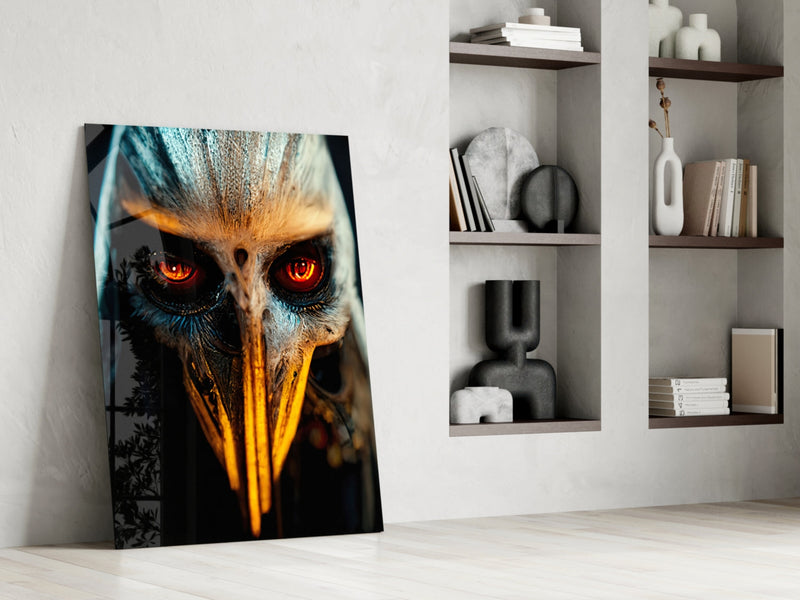 The Beak's Reveal Glass Wall Art || Designer Collection