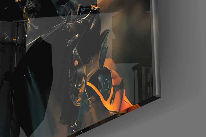 Battle Field Glass Art  || Designer Collection