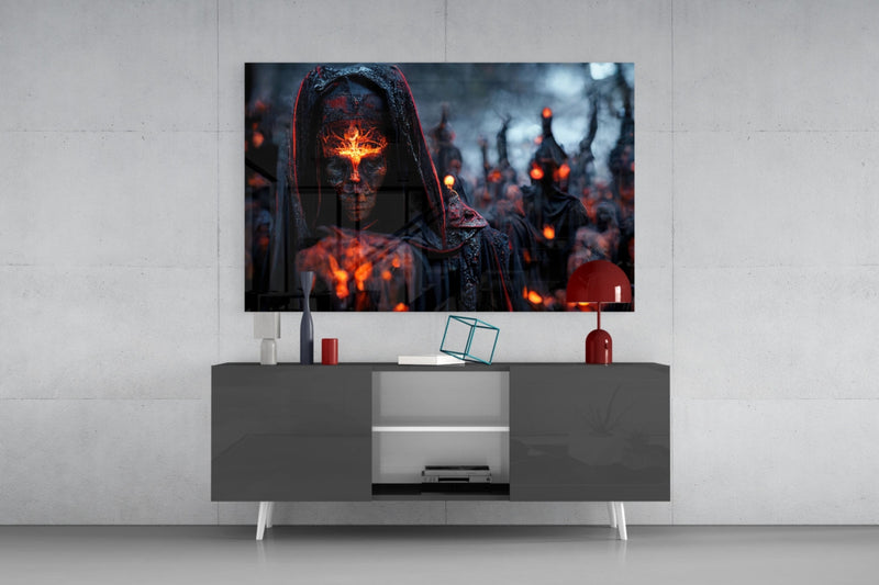 Fighters of the New Age Glass Art  || Designer Collection