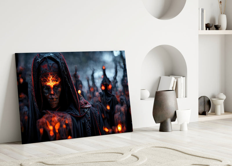 Fighters of the New Age Glass Art  || Designer Collection