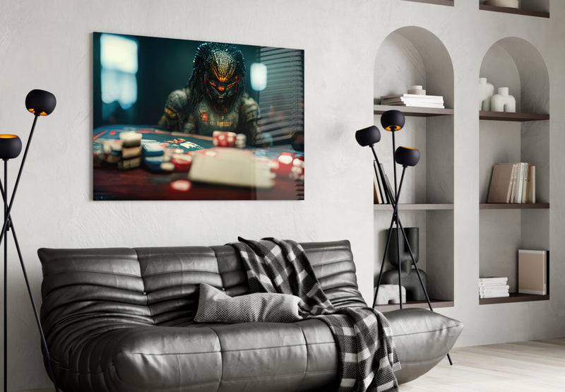 Gambler Glass Art  || Designer Collection