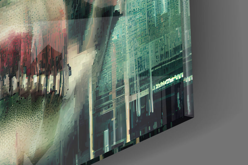 Fall of Skeletons Glass Art  || Designers Collection