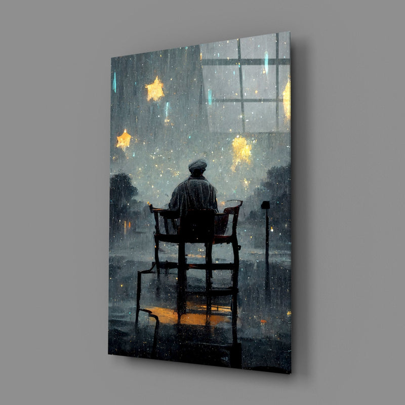 Star Rain Glass Art  || Designer Collection