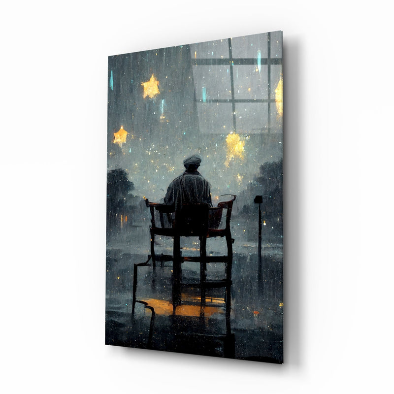 Star Rain Glass Art  || Designer Collection